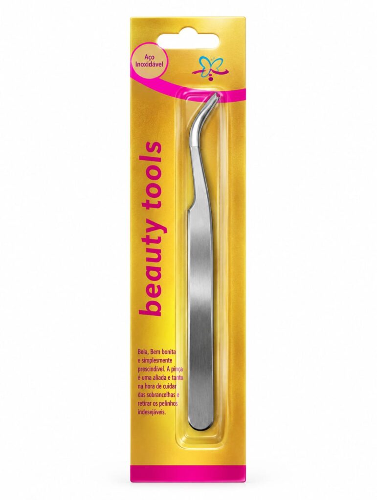 Pinça Inox Curva de Alta Precisão